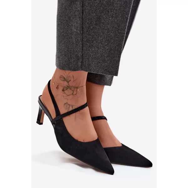  Sandale de dama D&A CR61-3048 NEGRU 