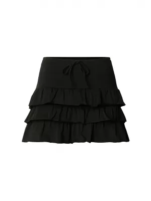 Fusta de dama URBAN CLASSICS TB7506-00007 NEGRU