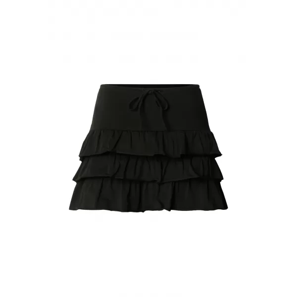  Fusta de dama URBAN CLASSICS TB7506-00007 NEGRU 