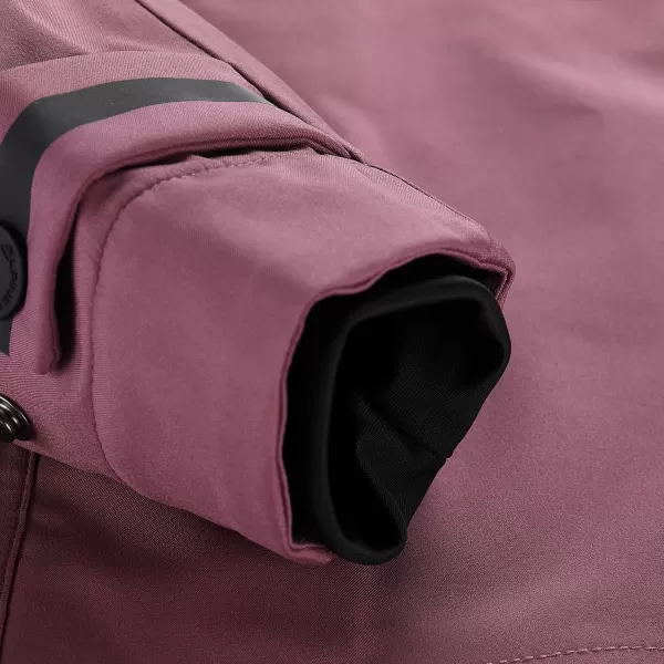  Palton de damă impermeabil ALPINE PRO PERFETA 2 NECTAR DE STRUGURI 