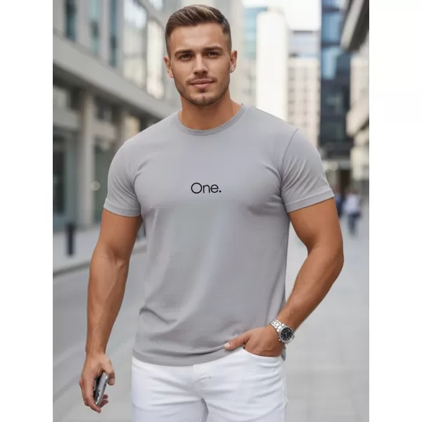  Tricou pentru bărbați DSTREET NX5125R-SL GRI DESCHIS 