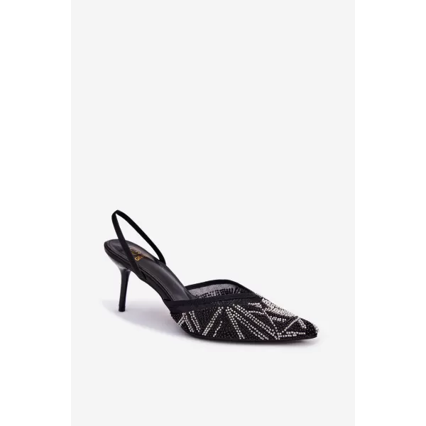  Sandale de dama BOTO SQC-257 NEGRU 