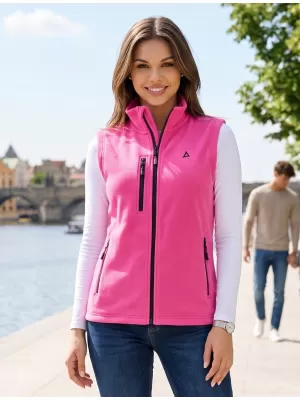 Vesta de dama fleece ALTISPORT ALW002525 MAGENTA