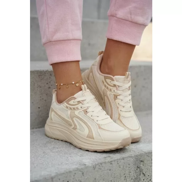  Adidași de damă BIG STAR SHOES TT274326 BEJ 