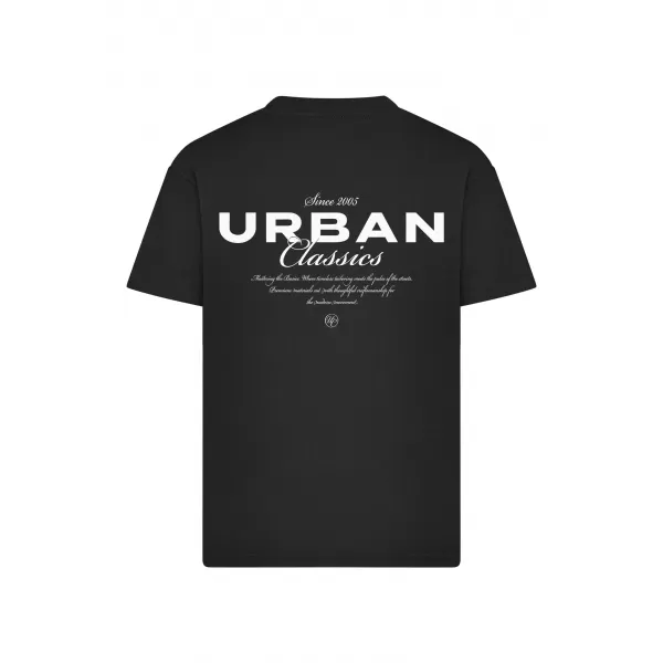  Tricou pentru bărbați URBAN CLASSICS TB8665 NEGRU 