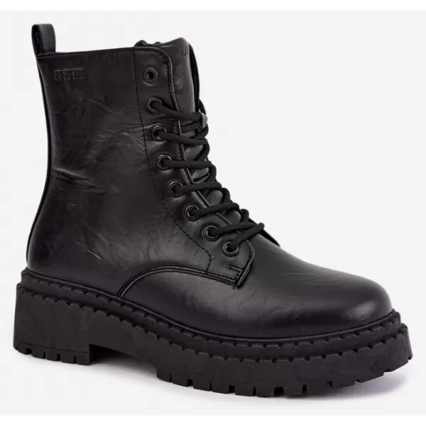  Botine de dama BIG STAR SHOES UU274816 NEGRU 