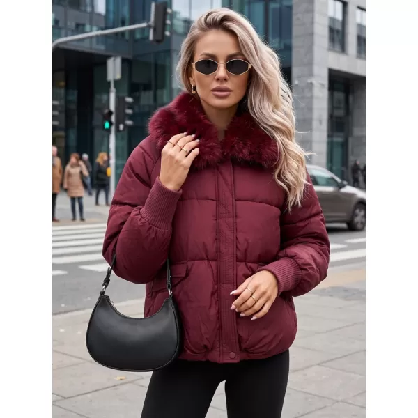  Geaca de dama DSTREET TY5817 BURGUNDIA 