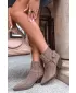 Botine de dama BOTO NC1360K CAPPUCCINO