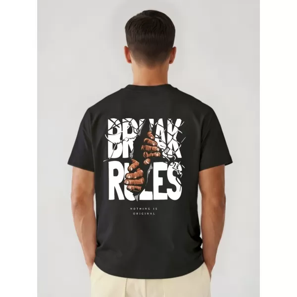  Tricou pentru bărbați DSTREET NX4005R-BK-O NEGRU 