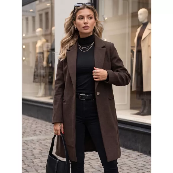  Palton de damă DSTREET NY0795 MARO 
