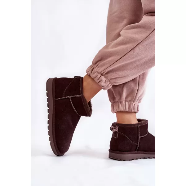  Pantofi de dama BOTO W5821 MARO/CAFEA 