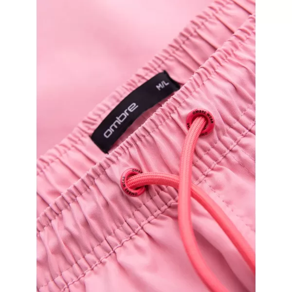  Pantaloni scurți pentru bărbați OMBRE OM-SRSS-0216 ROZ 