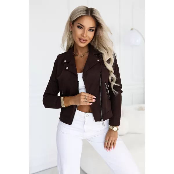  Geaca de dama NUMOCO 481-5 CIOCOLATĂ 