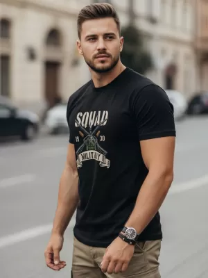 Tricou pentru bărbați DSTREET NX0154R-BK NEGRU