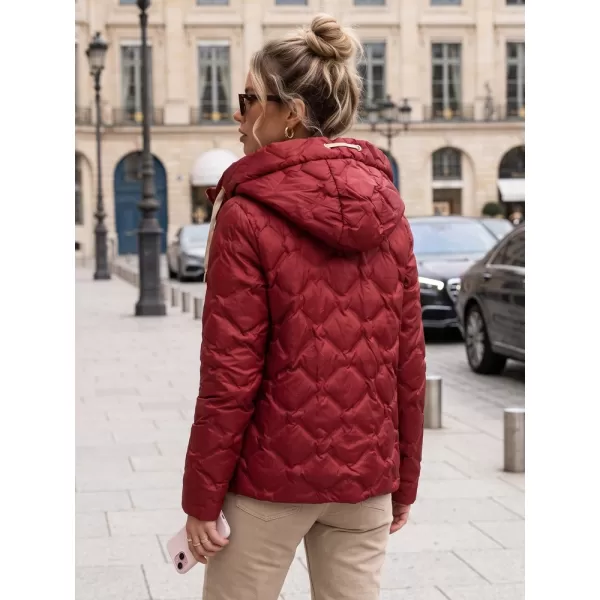  Geaca de dama DSTREET TY5885 BURGUNDIA 