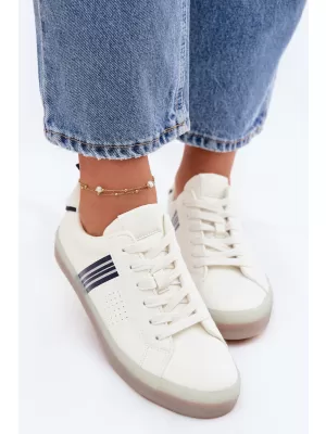 Adidași de damă BIG STAR SHOES TT274306 ALB