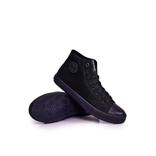  Adidași pentru bărbați BIG STAR SHOES FF174550 NEGRU 