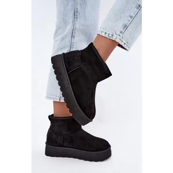  Oameni de zăpadă pentru femei BIG STAR SHOES UU274222 NEGRU 