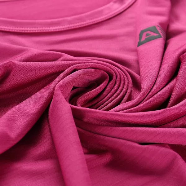  Tricou pentru copii ALPINE PRO BASIKO ROȘU FUCSIA 