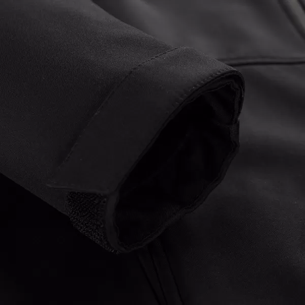  Palton cald de damă softshell ALPINE PRO IBORA 2 NEGRU 