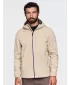 Jachetă softshell pentru bărbați OMBRE OM-JANP-0292 NISIP