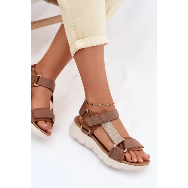  Sandale de dama ARTIKER 58C1231 MARO/BEJ 