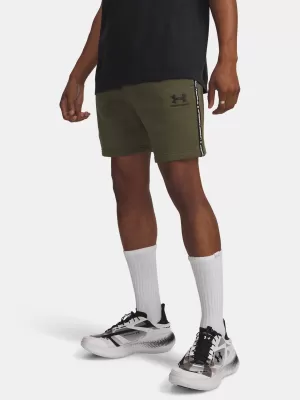 Pantaloni scurți pentru bărbați UNDER ARMOUR ICON FLEECE SHORT TAPING 1390299-391 VERDE