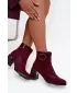 Botine de dama ARTIKER 57C0016 BORDO