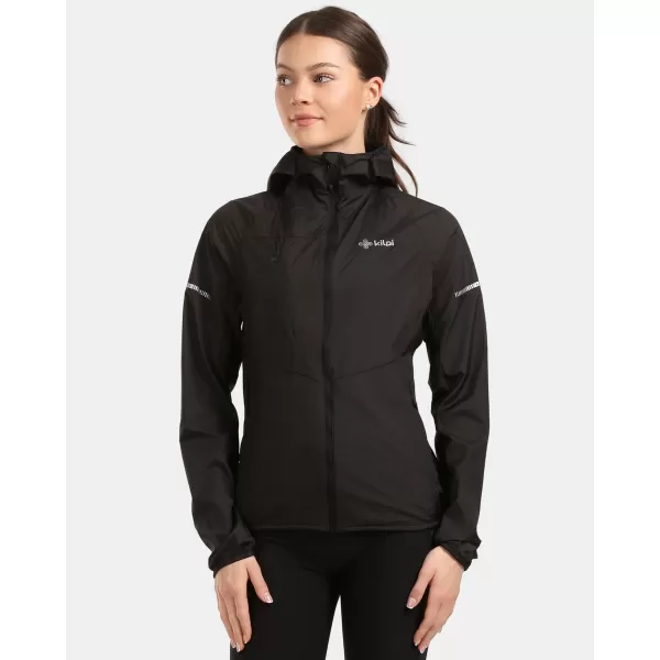  Blazer de vânt pentru femei KILPI ROSA-W 1L0109KI NEGRU 