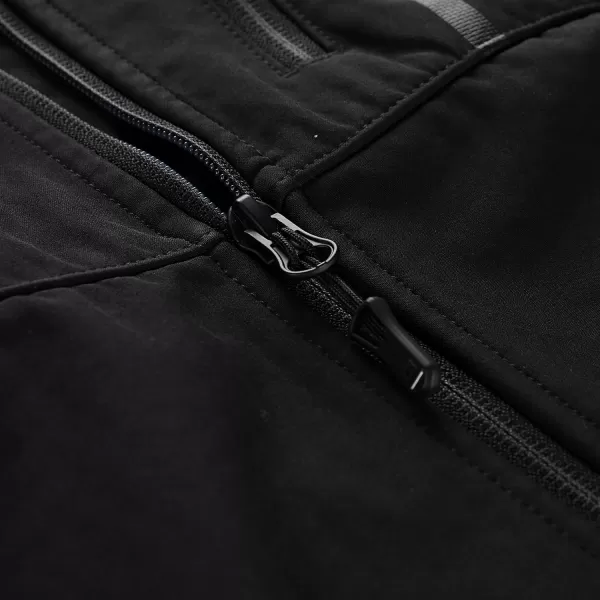  Jachetă softshell pentru bărbați ALPINE PRO GEDER NEGRU 