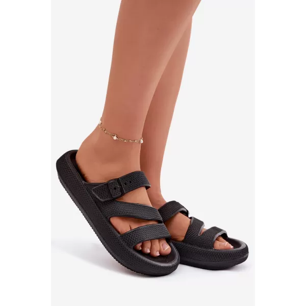  Papuci de damă BIG STAR SHOES TT274A037 NEGRU 