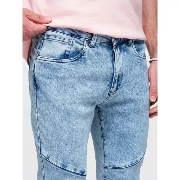  Pantaloni pentru bărbați OMBRE P1527 ALBASTRU 