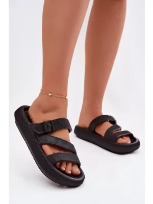 Papuci de damă BIG STAR SHOES TT274A037 NEGRU