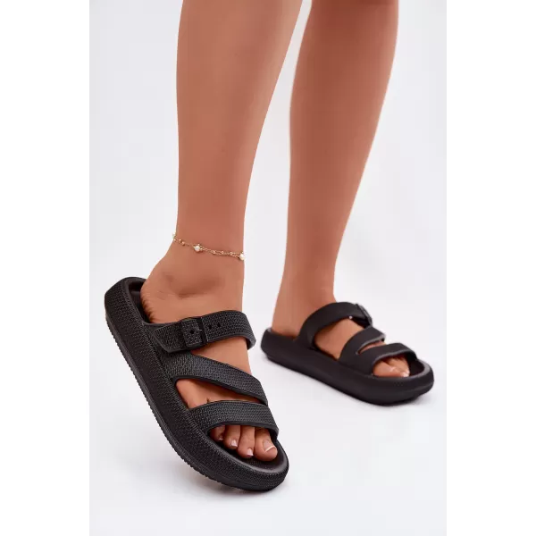  Papuci de damă BIG STAR SHOES TT274A037 NEGRU 