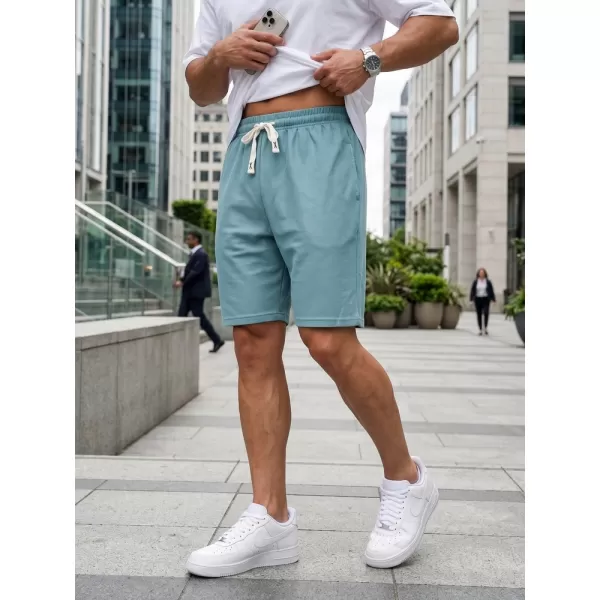  Pantaloni scurți pentru bărbați DSTREET SX2633 ALBASTRU DESCHIS 