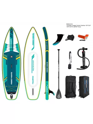 Placă cu vâsle RIDEWAVE Voyager Touring DUO 106 TURCOAZ