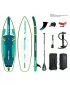 Placă cu vâsle RIDEWAVE Voyager Touring DUO 106 TURCOAZ