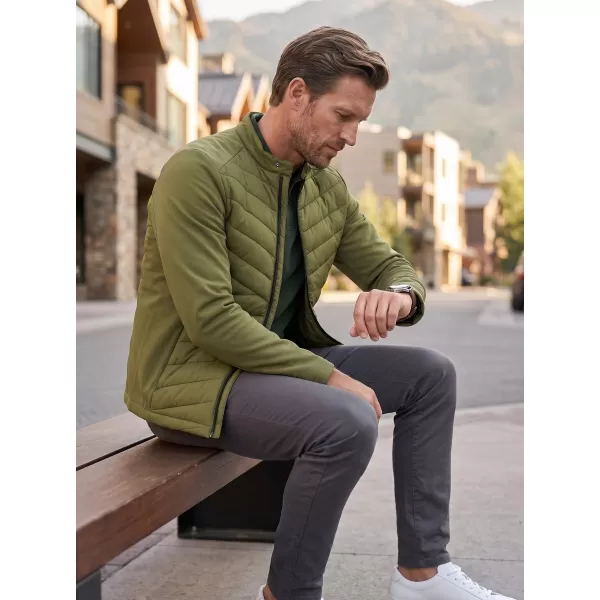  Jachetă hibridă pentru bărbați MALFINI PREMIUM CROSS 555 VERDE AVOCADO 