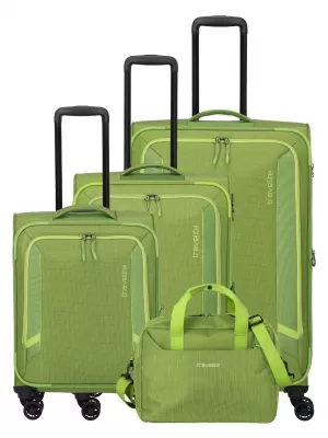Valiză TRAVELITE Corsiica S,M,L,BB VERDE PROASPĂT