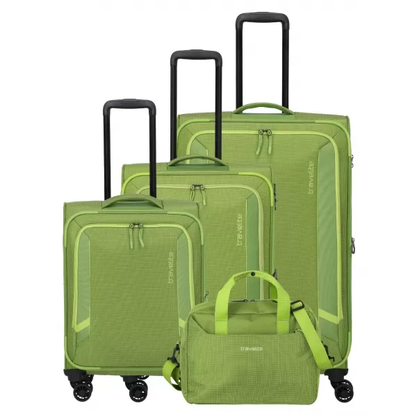  Valiză TRAVELITE Corsiica S,M,L,BB VERDE PROASPĂT 