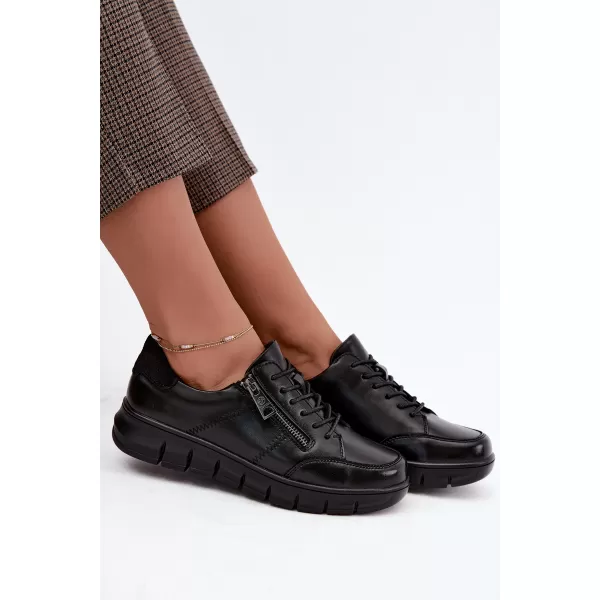  Botine de dama VINCEZA 133130 NEGRU 
