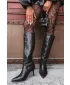 Cizme de dama BIG STAR SHOES UU274497 NEGRU
