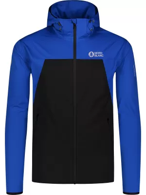 Jachetă softshell impermeabilă pentru bărbați NORDBLANC EXPEDITIOUS NBSSM8323 ALBASTRU
