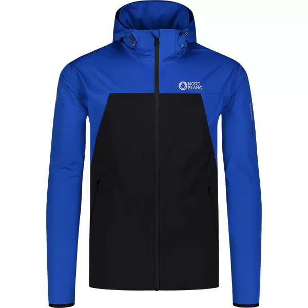  Jachetă softshell impermeabilă pentru bărbați NORDBLANC EXPEDITIOUS NBSSM8323 ALBASTRU 