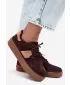 Adidași de damă BIG STAR SHOES UU274770 UMBRE MARO/BEJ