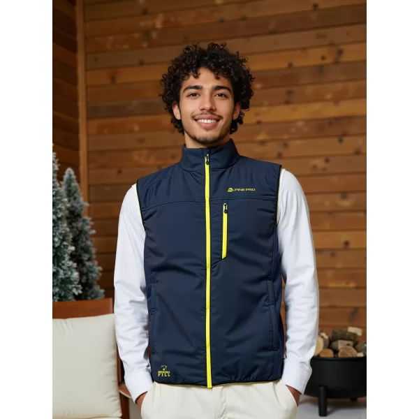  Vesta pentru bărbați ALPINE PRO NERC 2 OCEAN LUMINAT DE LUNĂ 