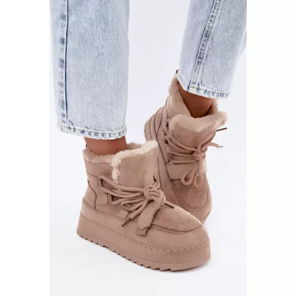  Pantofi de dama BOTO 9077 KAKI 