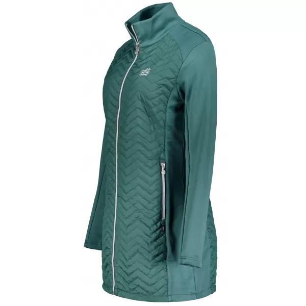  Palton hibrid de damă ALTISPORT IRYSA VERDE ÎNCHIS 