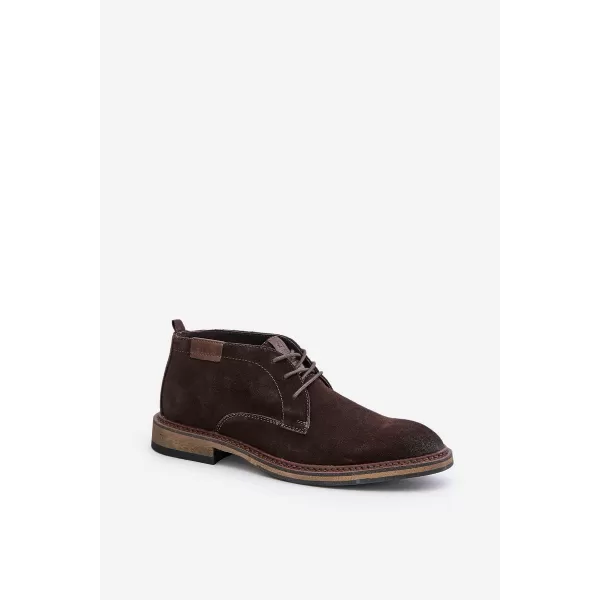  Pantofi pentru bărbați BIG STAR SHOES OO174145 MARO/BEJ 