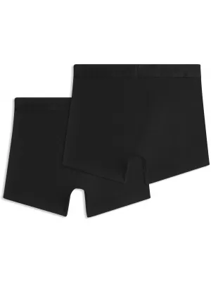 Boxeri pentru bărbați PUMA MEN SHINE ELASTIC BOXERS 2P 94780602 NEGRU